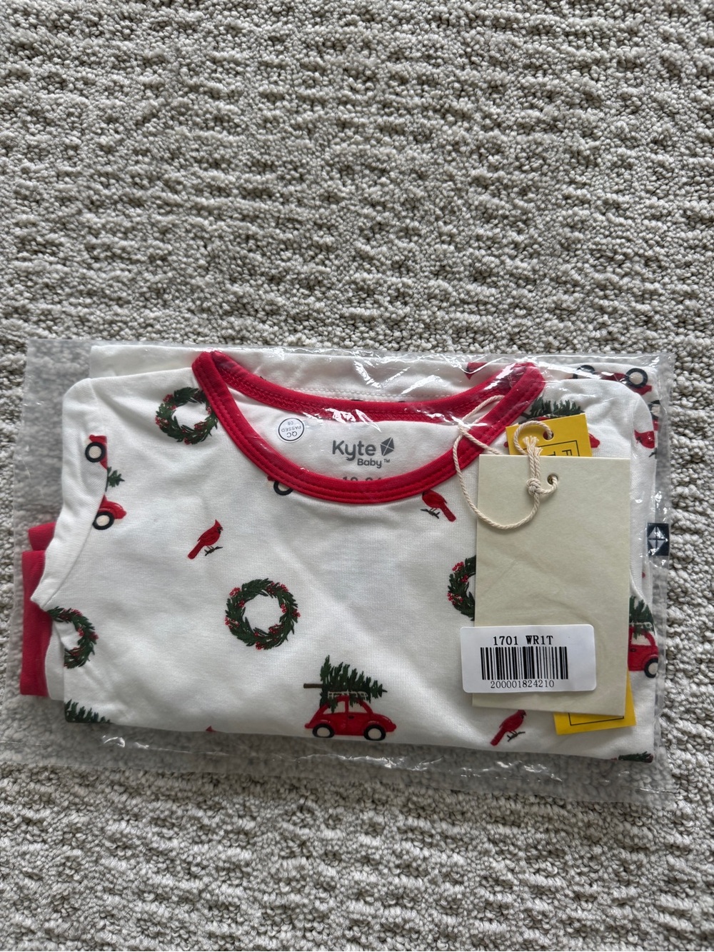 Kyte BABY Wreath LS Pajama